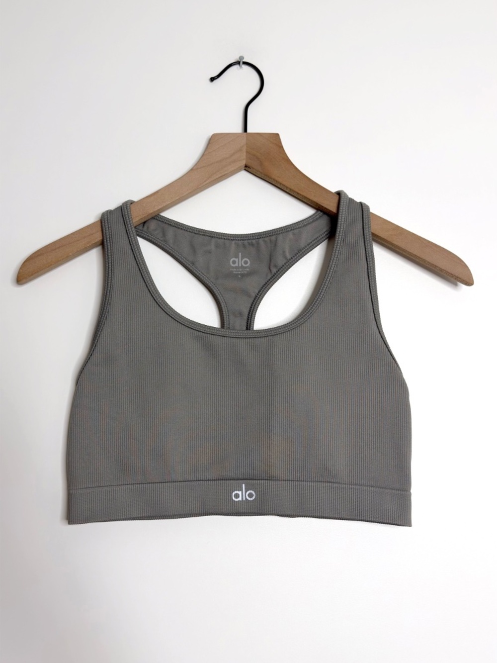 Alo Yoga Ribbed Sports Bra